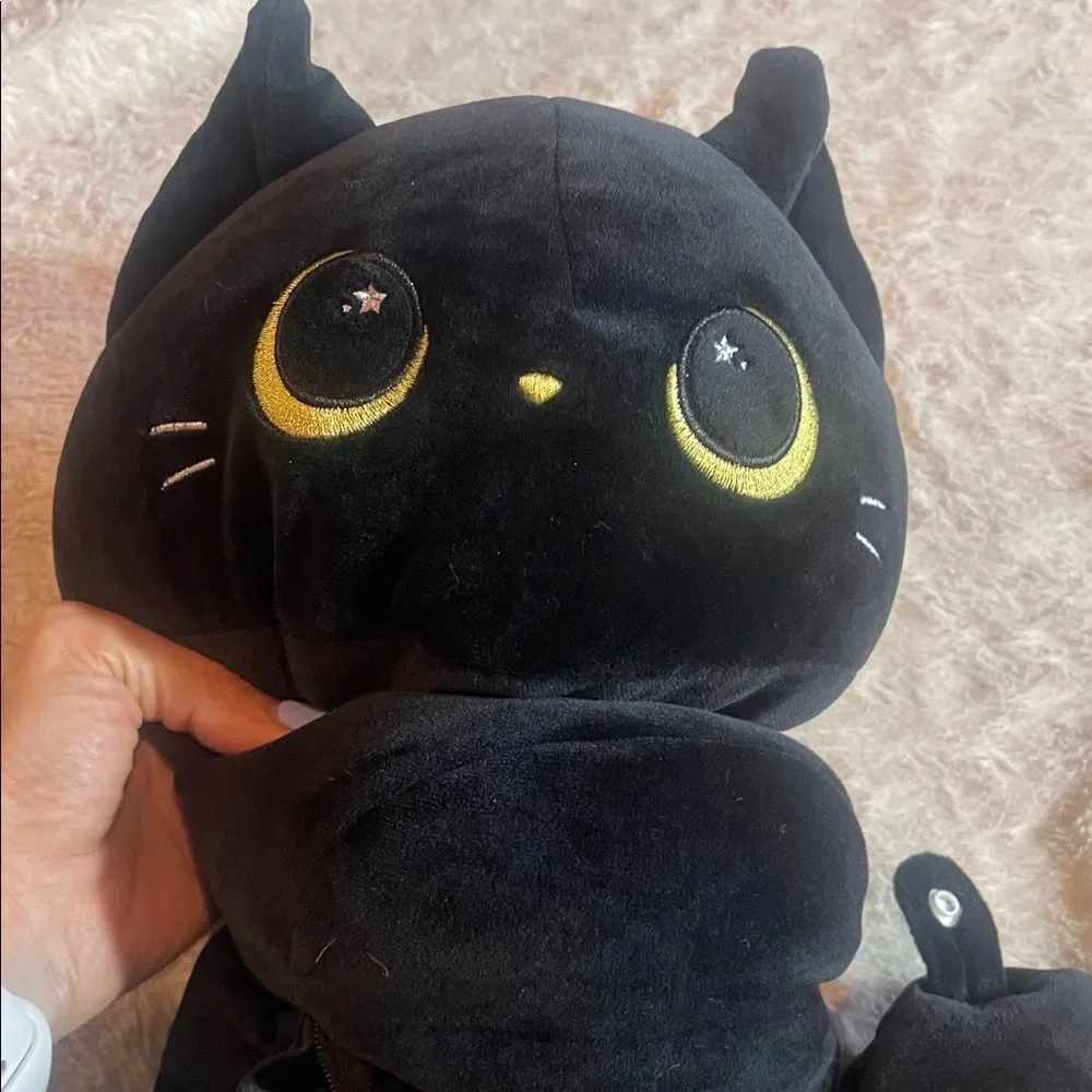 Mewaii  Black cat plush